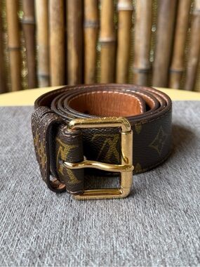 LOUIS VUITTON men’s monogram belt